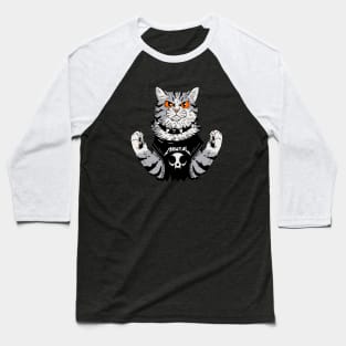 Rocker cat Baseball T-Shirt